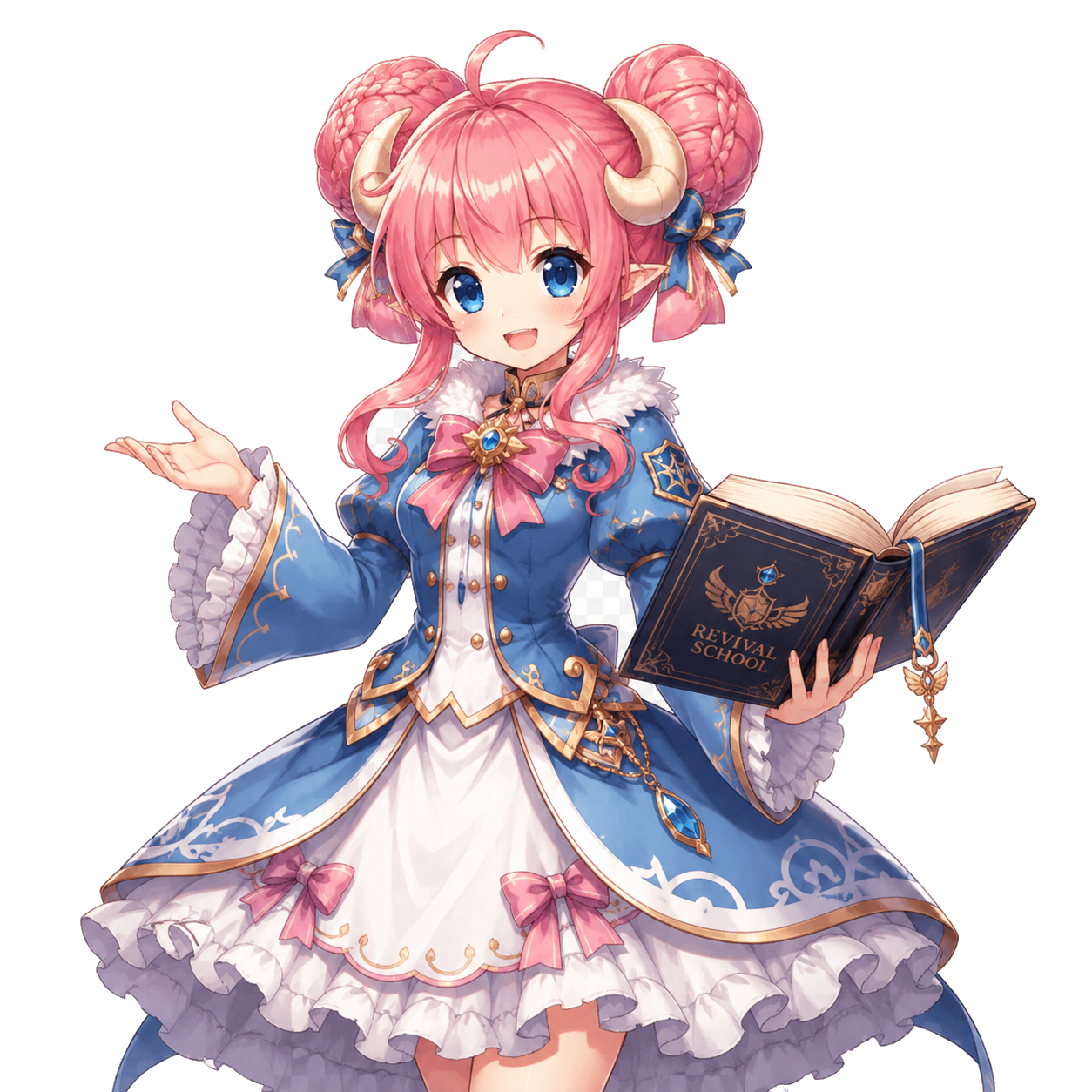 Revival School librarian